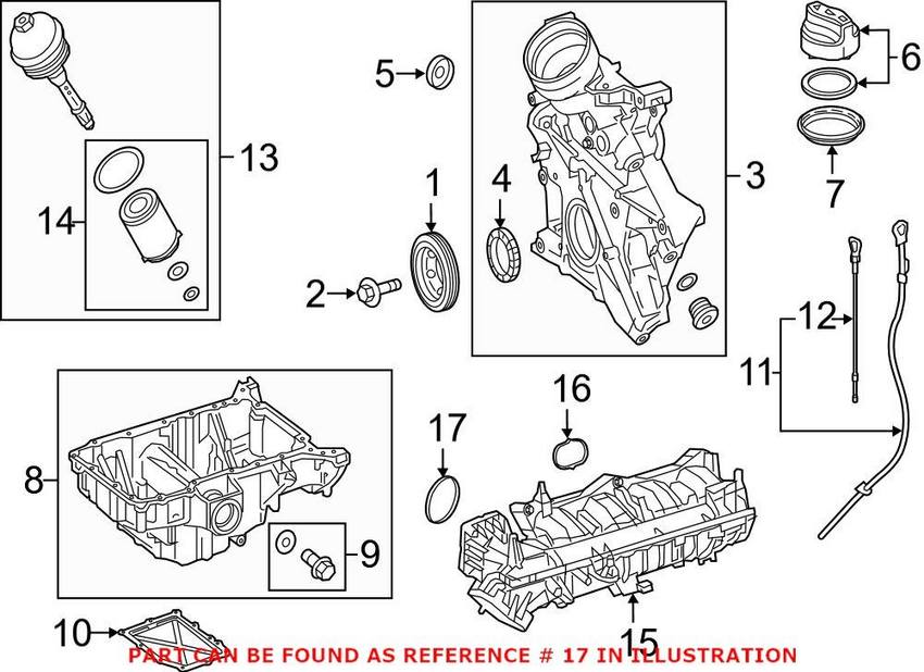 Mercedes Fuel Injection Throttle Body Mounting Gasket 2700960080